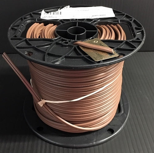 General Cable 18/2 Stranded Unshielded Brown PVC FT2 300V 60C 02301BRN Carol Brand SPT-1 Lamp Cord (76M = Full Roll)