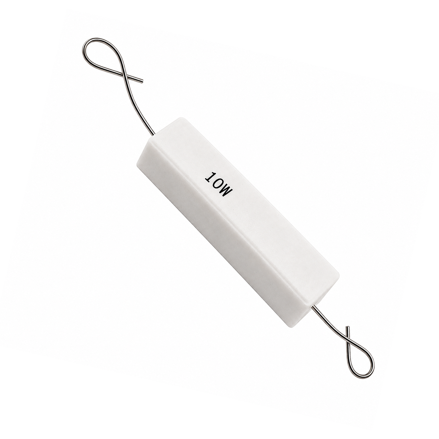 BAE 10WR10 Cermet Wirewound Resistor 10 Watt 0.10 Ohm 5%: 0.10R 0.10ohm 10W