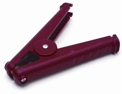Mueller BU-102W-2 Heavy-Duty Insulated Welding Clip, 300AMP, Red