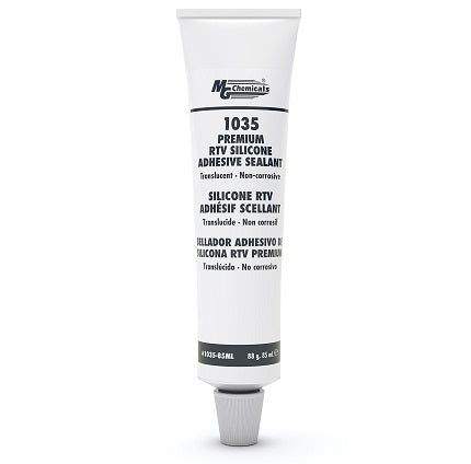 MG Chemicals 1035-85ML Premium RTV Silicone Non-Corrosive Adhesive Sealant, Clear