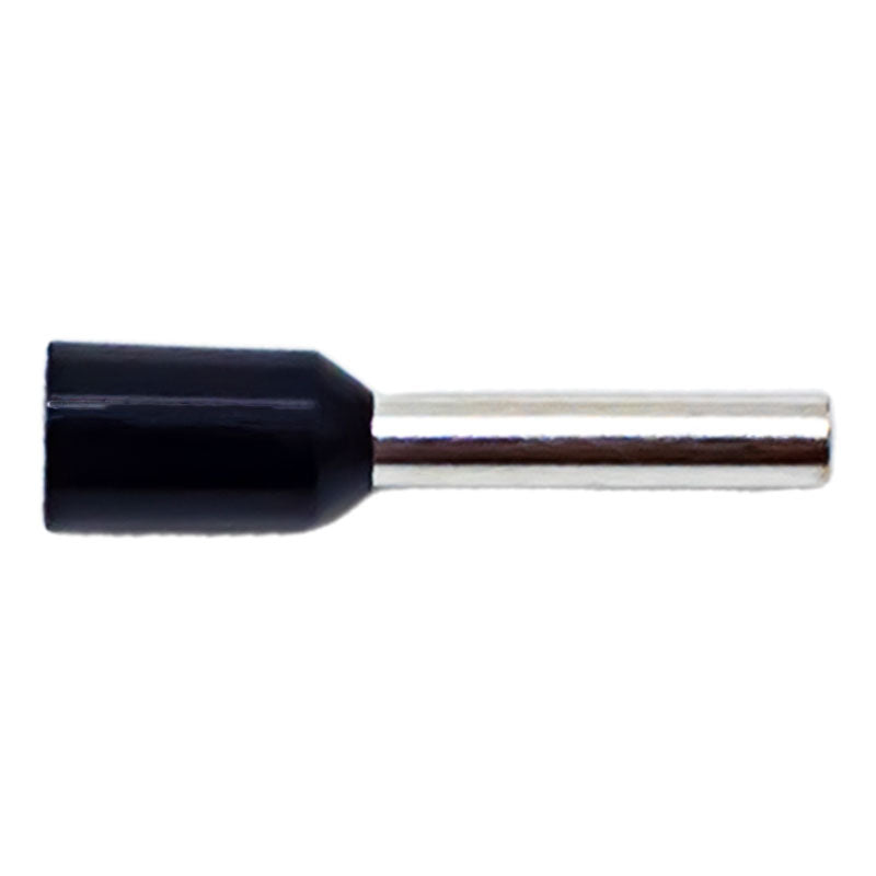 PICO 10910-38 16 AWG 10mm Ferrule Connectors - Black, 500-Piece