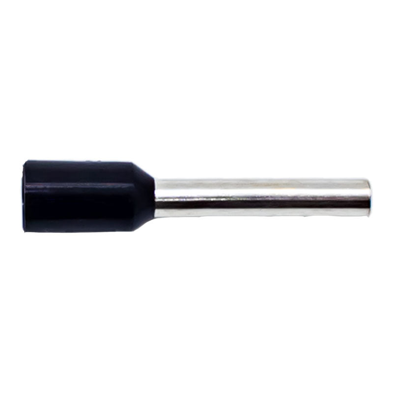 PICO 10912-16 16 AWG 12mm Ferrule Connectors - Black, 100-Piece