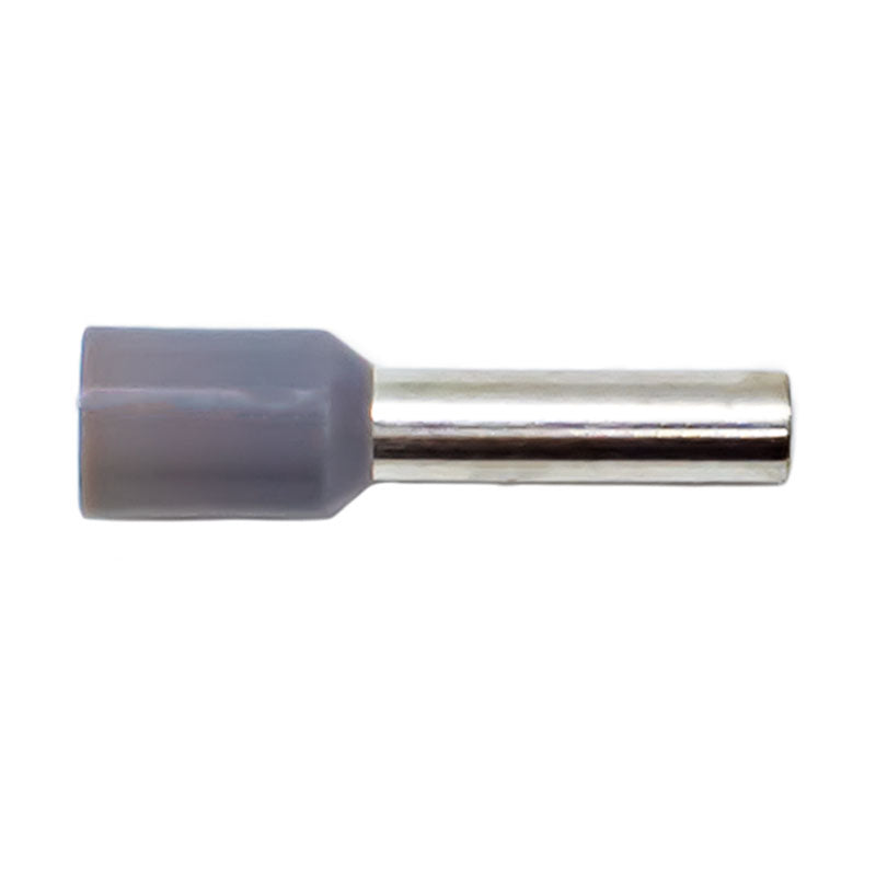 PICO 11112-38 12 AWG 12mm Ferrule Connectors - Grey, 500-Piece