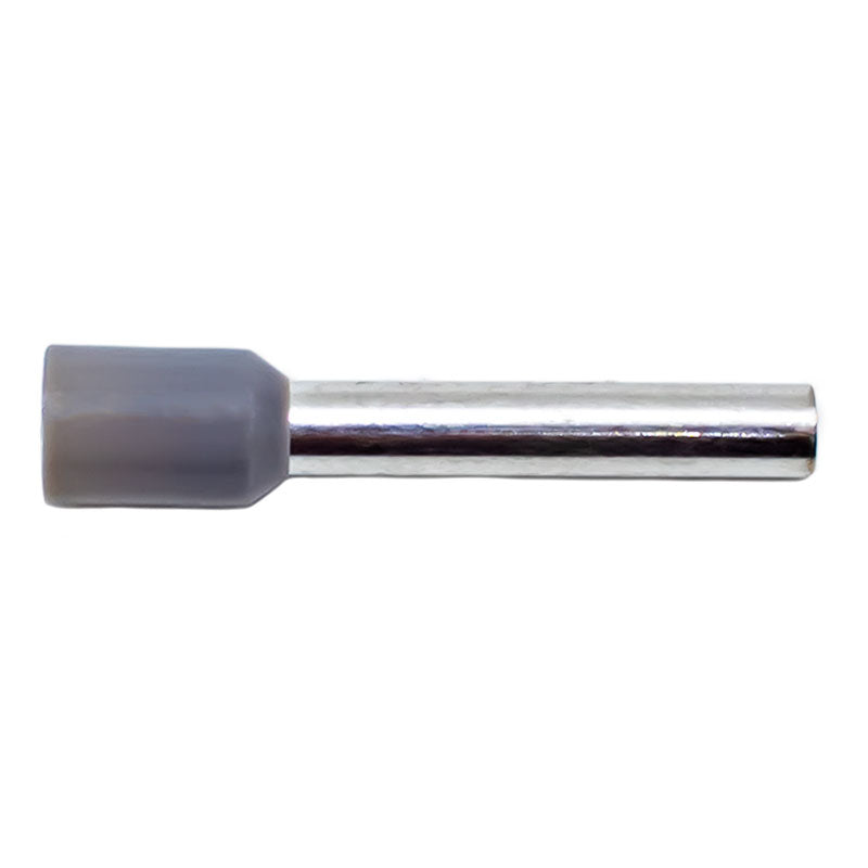 PICO 11118-38 12 AWG 18mm Ferrule Connectors - Grey, 500-Piece