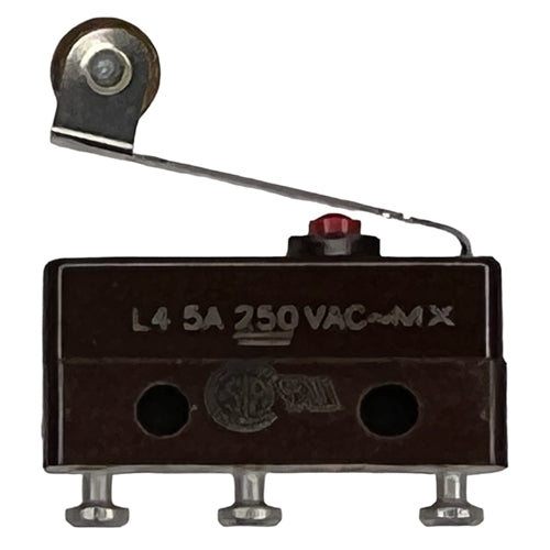 Honeywell 111SM2-T Sub-Minature Precision Switch SPDT, Roller Lever, 5A@250VAC, 5A (Resistive)/2.5A (Inductive)@28vdc