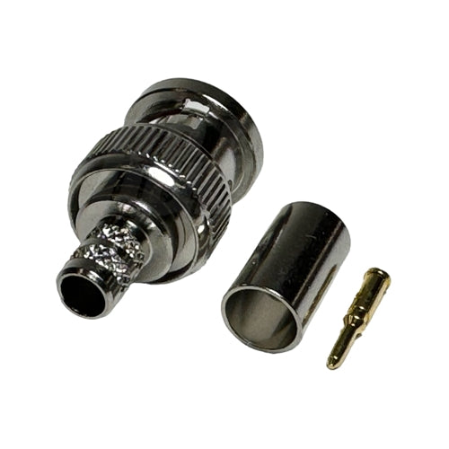 Amphenol 112533 BNC Male 50 Ohm Crimp Connector for RG8X/LMR240