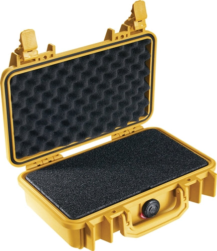 Pelican 1170 Protector Case with Foam, Yellow (ID 10.54"L x 6.04"W x 3.16"D) Mfr# 1170-000-240