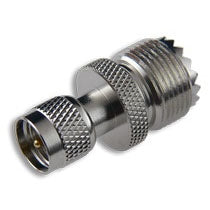 TCC 12-12-DGN Adapter Mini UHF Plug/Male to UHF Jack/Female