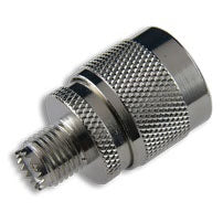 TCC 12-15-DGN Adapter Mini UHF Jack/Female to N Type Plug/Male