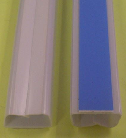Premiere FWH-12614 Raceway Channel 1" White (6ft), Wirehider, Cover = 22614