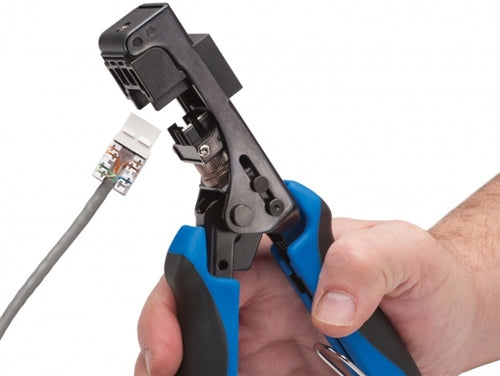 Platinum 13501C Xpress Jack Termination Tool, Designed for 110 Type 4 Pair Keystone Jacks