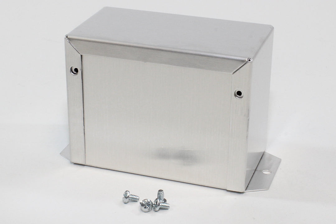 Hammond 1411FBFU Aluminum Utility Enclosure, Flanged, Unpainted 4.0" x 2.2" x 3.0"