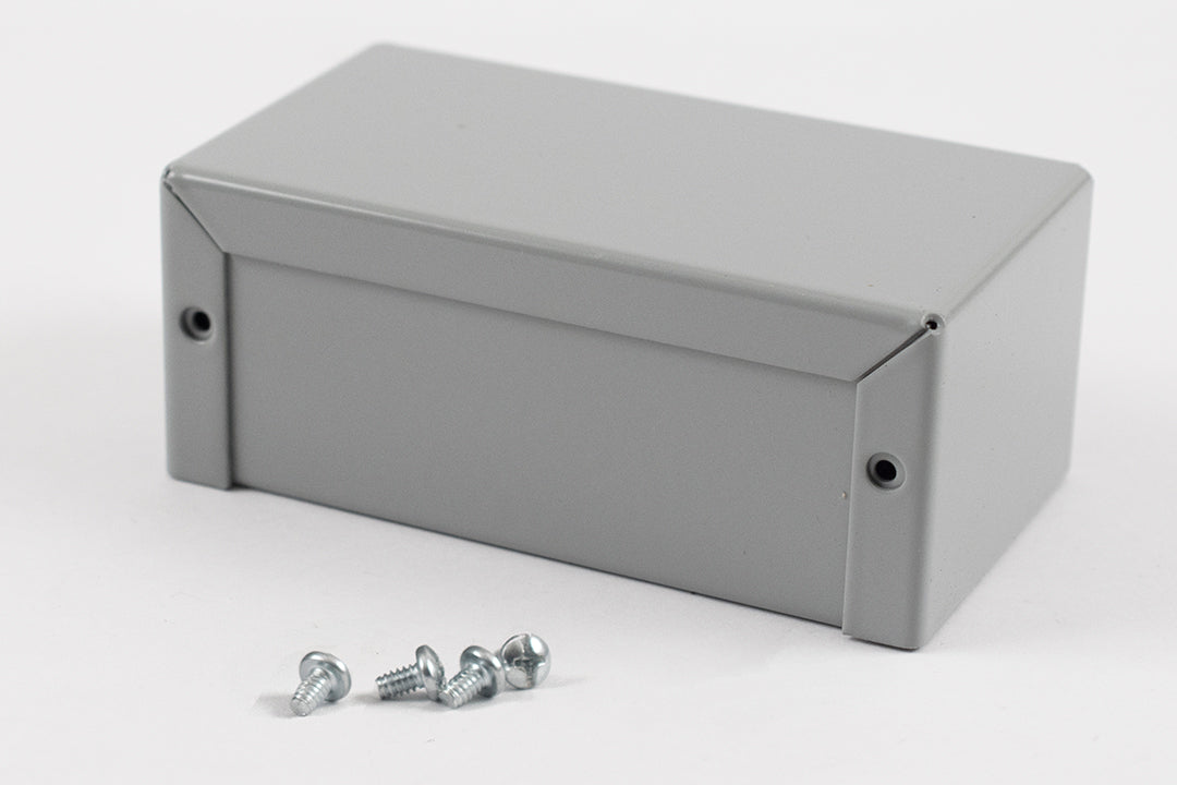 Hammond 1411G Aluminum Utility Enclosure, Gray (4" x 2.2" x 1.6")