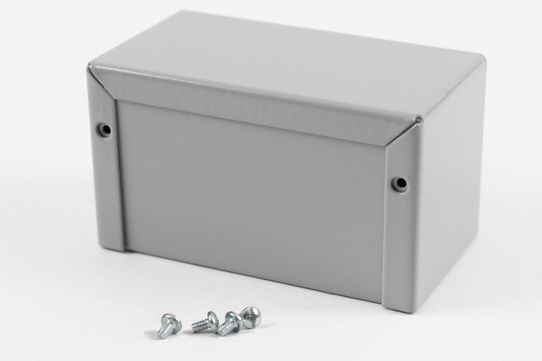 Hammond 1411H Aluminum Utility Enclosure, Gray (4" x 2.2" x 2.2")