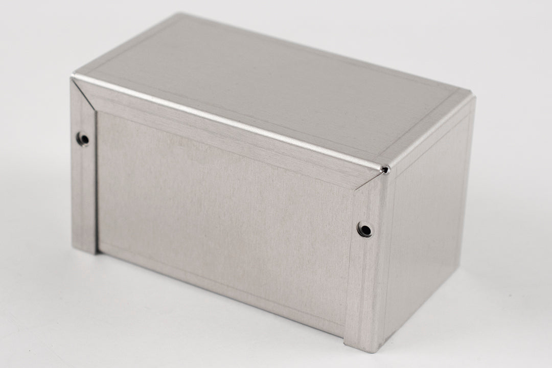 Hammond 1411HU Aluminum Utility Enclosure, Unpainted 4.0" x 2.2" x 2.2"