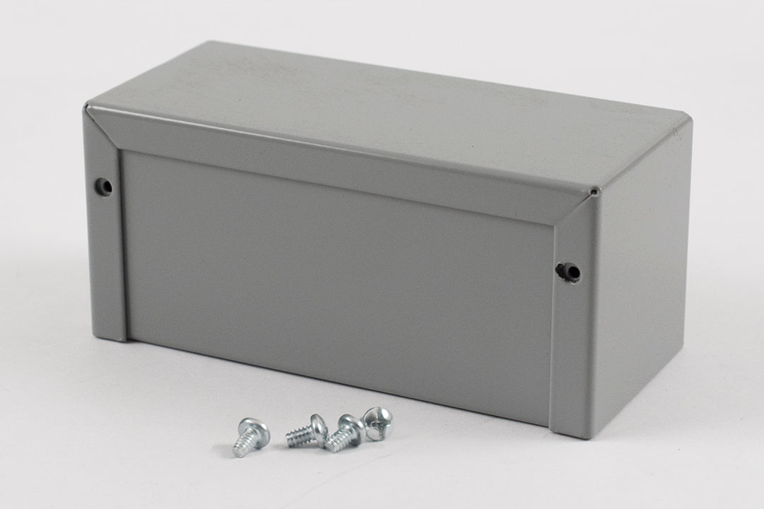 Hammond 1411K Aluminum Utility Enclosure, Gray (5" x 2.2" x 2.2")