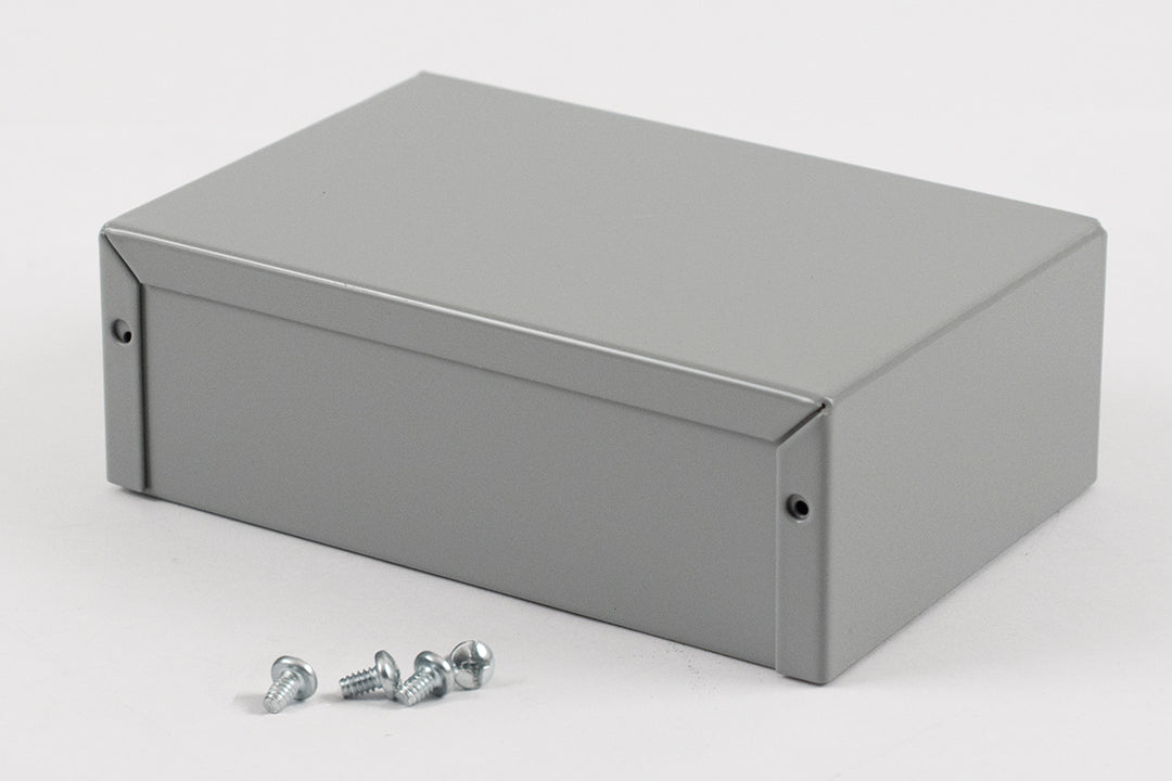 Hammond 1411PP Aluminum Utility Enclosure, Gray 6.0" x 4.0" x 2.0"