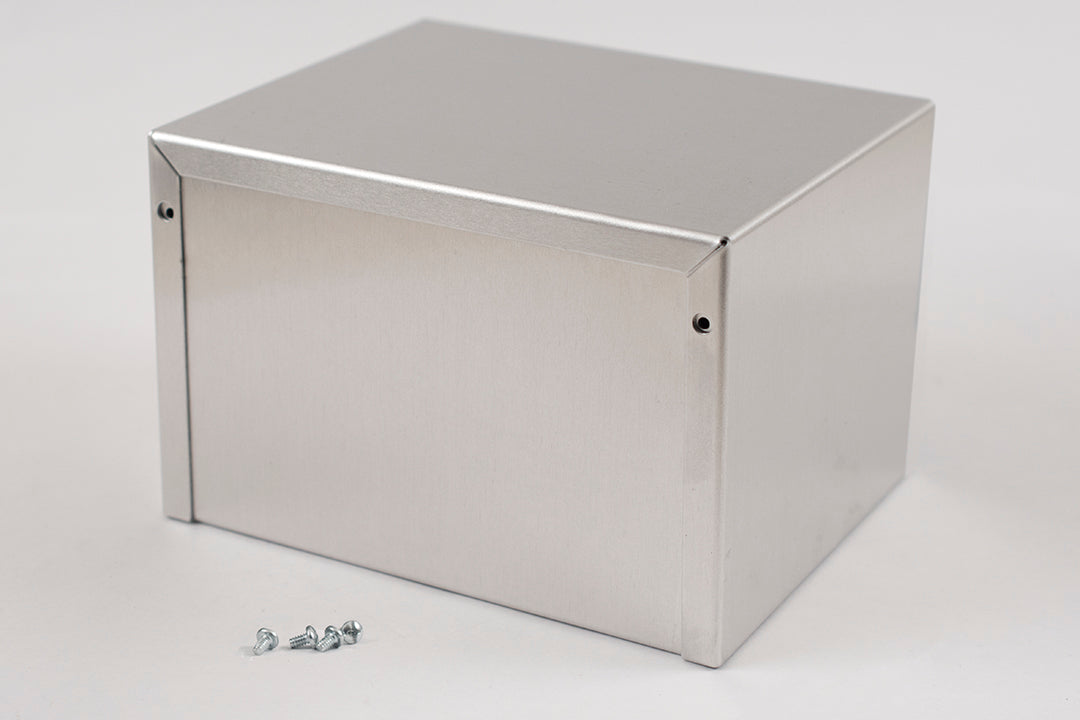 Hammond 1411PU Aluminum Utility Enclosure, Unpainted 6.0" x 5.0" x 4.0"