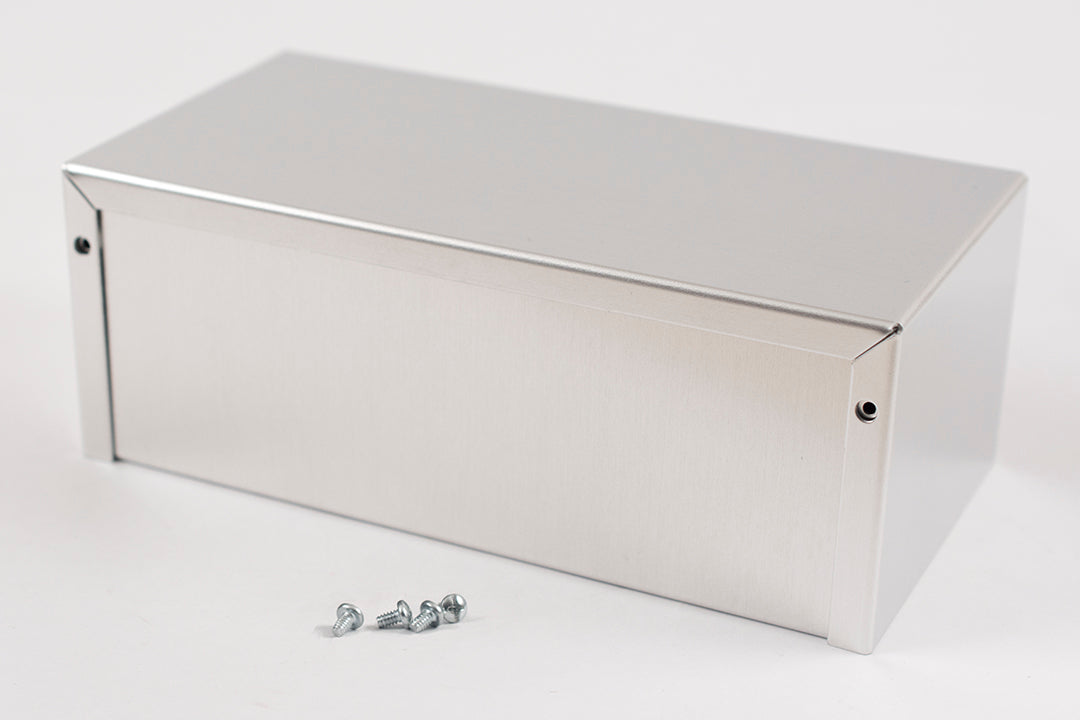 Hammond 1411SU Aluminum Utility Enclosure, Unpainted 8.0" x 4.0" x 3.0"
