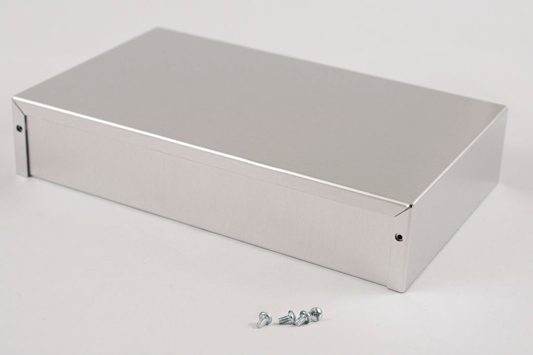 Hammond 1411TTU Aluminum Utility Enclosure, Unpainted 10.0" x 6.0" x 2.0"