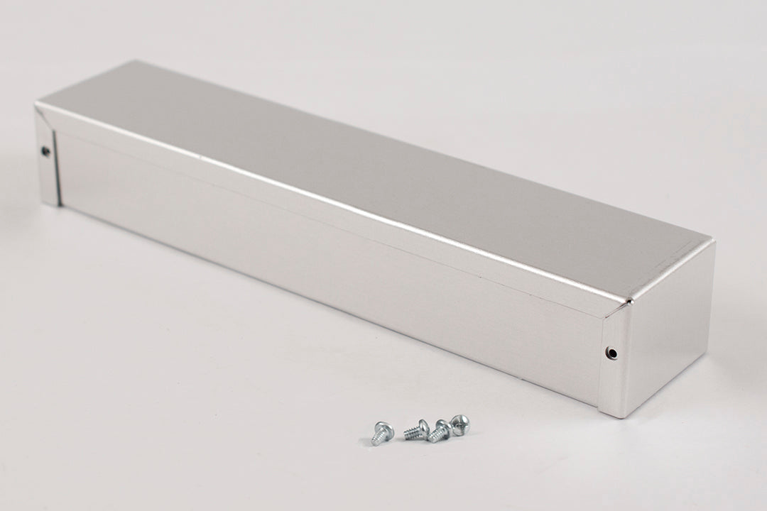 Hammond 1411TU Aluminum Utility Enclosure, Unpainted 10.0" x 2.2" x 1.6"