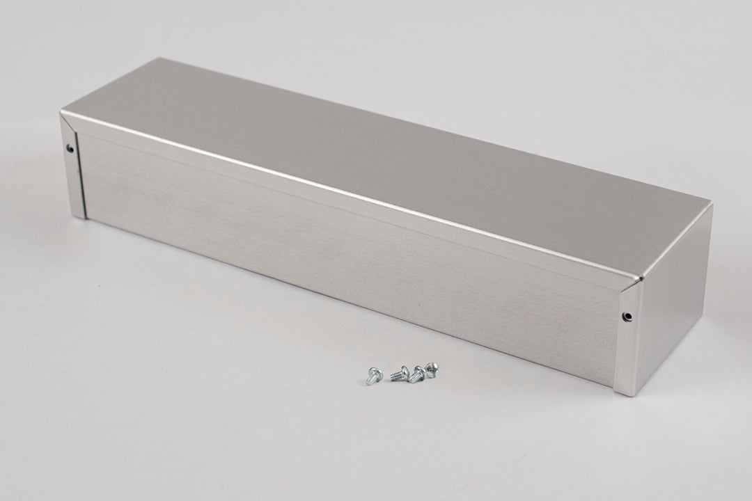 Hammond 1411WU Aluminum Utility Enclosure, Unpainted 12.0" x 3.0" x 2.2"