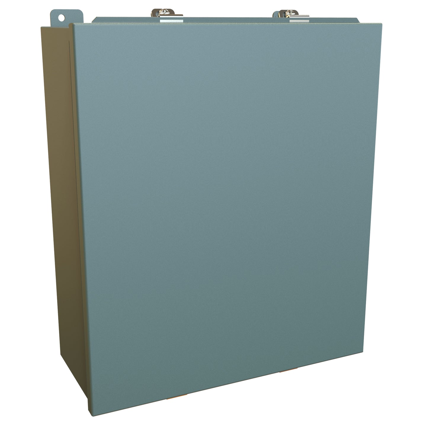 Hammond 1414N4PHO6 N4 Junction Box, Continuous Hinge Door with Clamps, with Panel - 16" x 14" x 6" - Steel/Gray