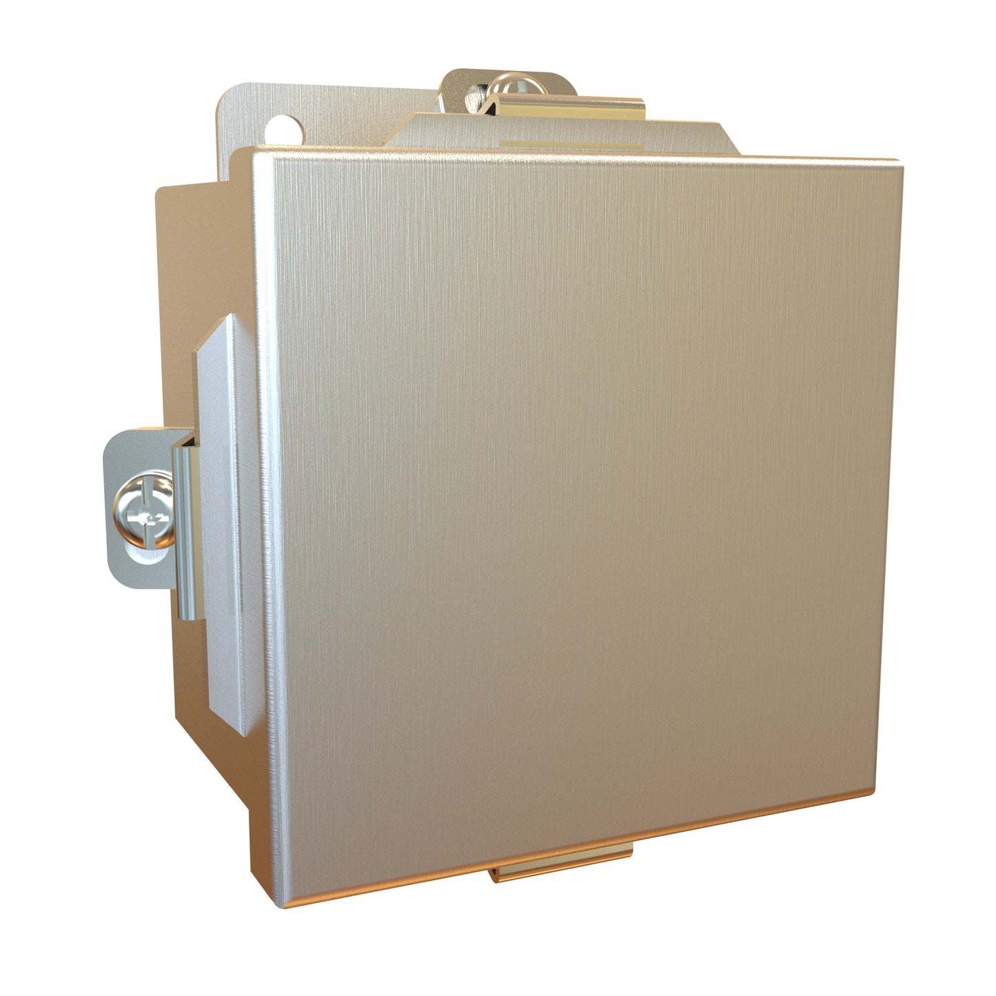 Hammond 1414N4SSA N4X Junction Box, Lift Off Cover with Clamps, No Panel - 4" x 4" x 3" - 304 Stainless Steel
