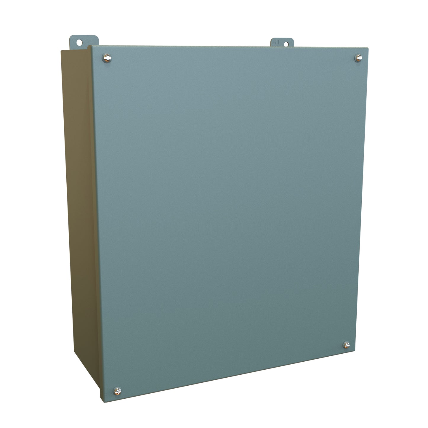 Hammond 1414SCO6 N12 Junction Box, Lift-Off Cover with Screws, with Panel - 16" x 14" x 6" - Steel/Gray