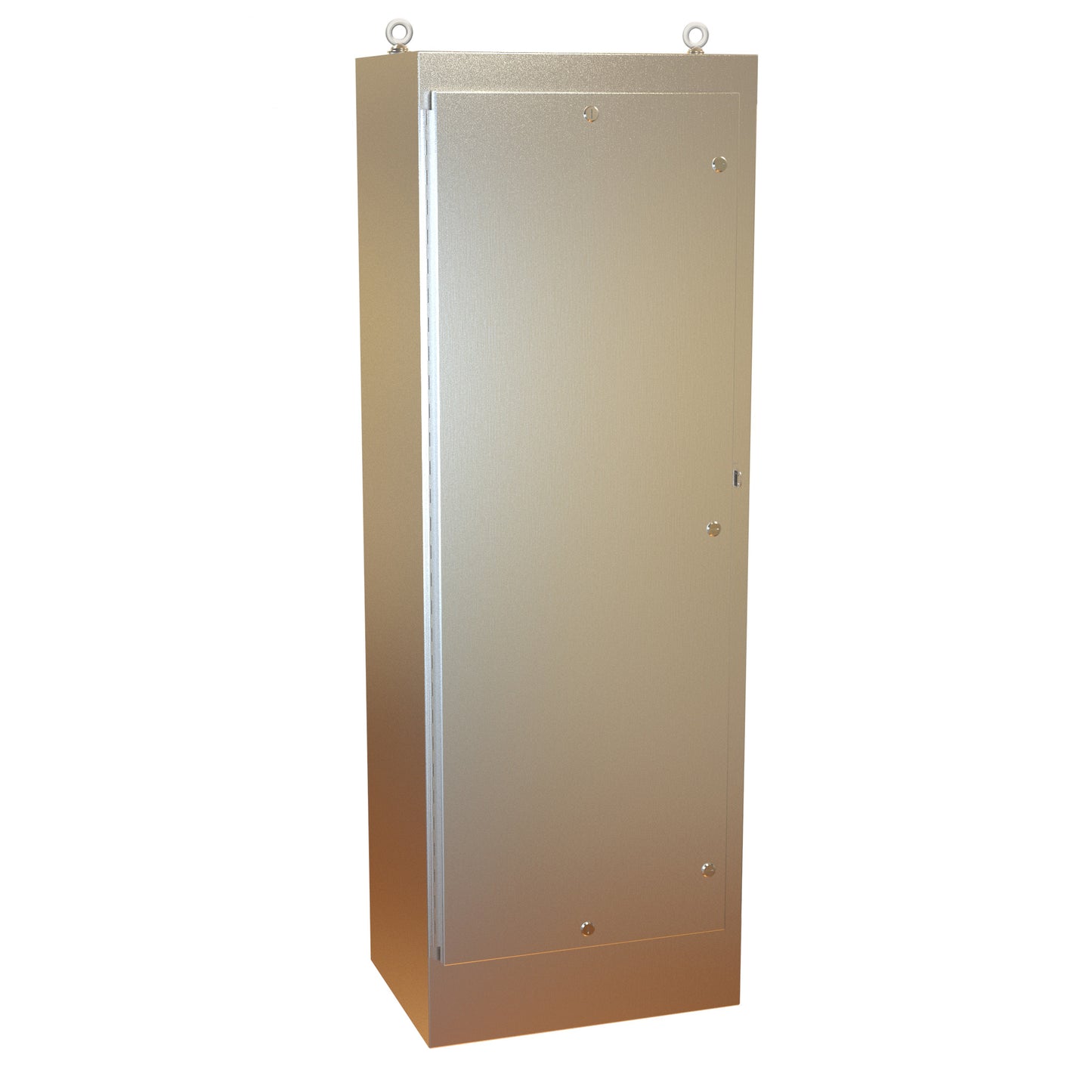 Hammond 1418N4SSW18QT N4X Quarter Turn Freestanding Enclosure - 72" x 25" x 18" - 304 Stainless Steel