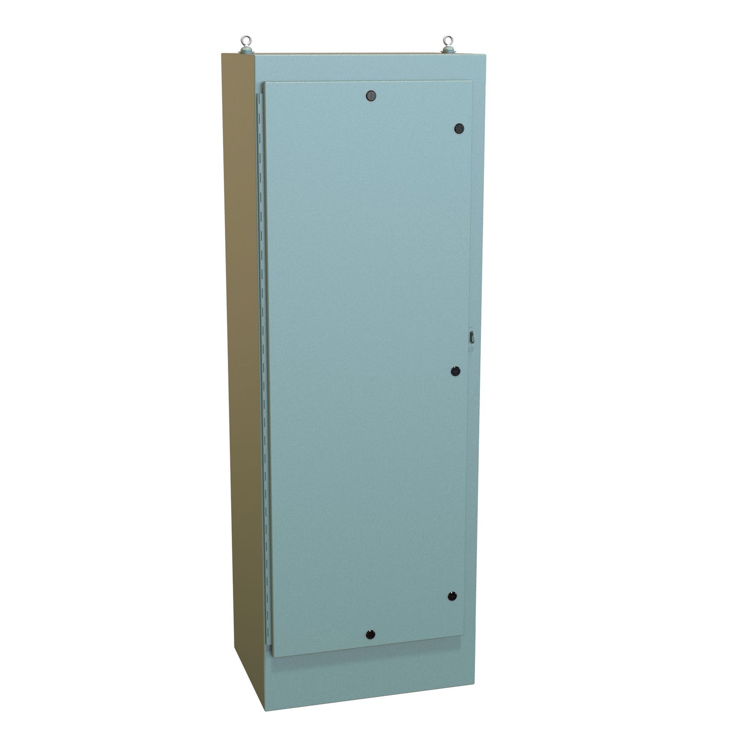Hammond 1418N4W18QT N4 Quarter Turn Freestanding Enclosure - 72" x 25" x 18" - Steel/Gray