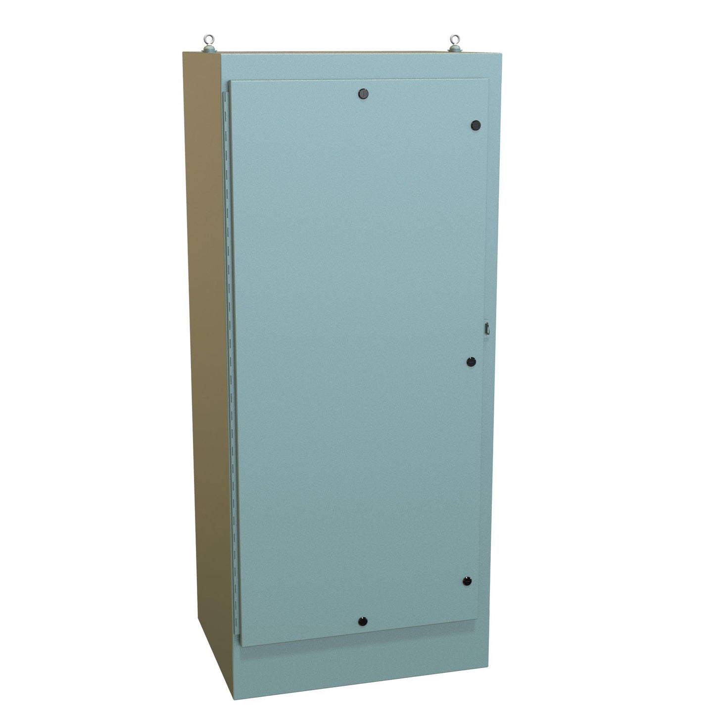 Hammond 1418N4X 24QT N4 Quarter Turn Freestanding Enclosure - 72" x 31" x 24" - Steel/Gray