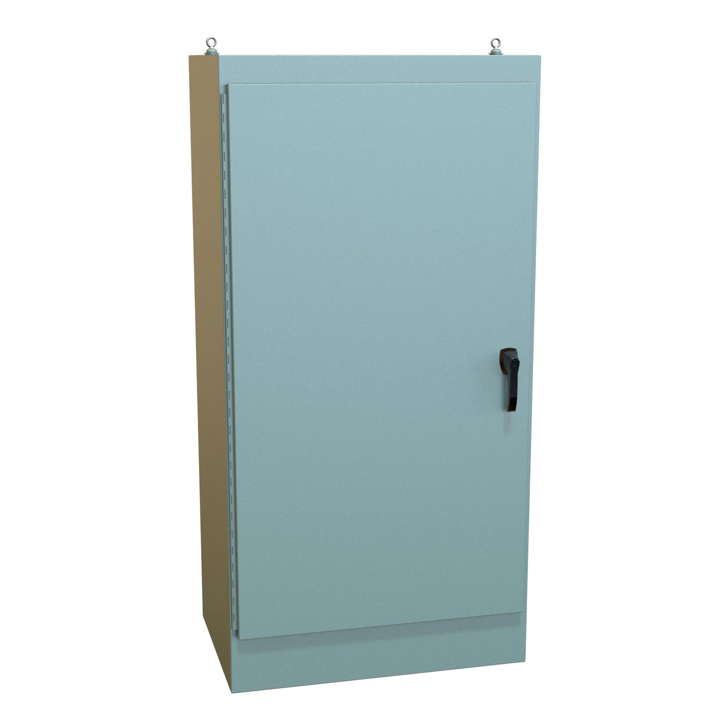 Hammond 1418Y24 N12 Freestanding Enclosure - 72" x 36" x 24" - Steel/Gray