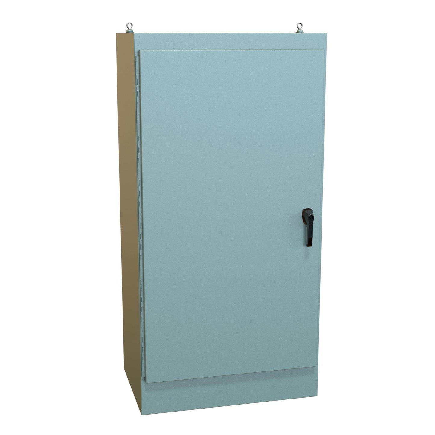 Hammond 1418YD24 N12 Freestanding Enclosure, Dual Access - 72" x 36" x 24" - Steel/Gray