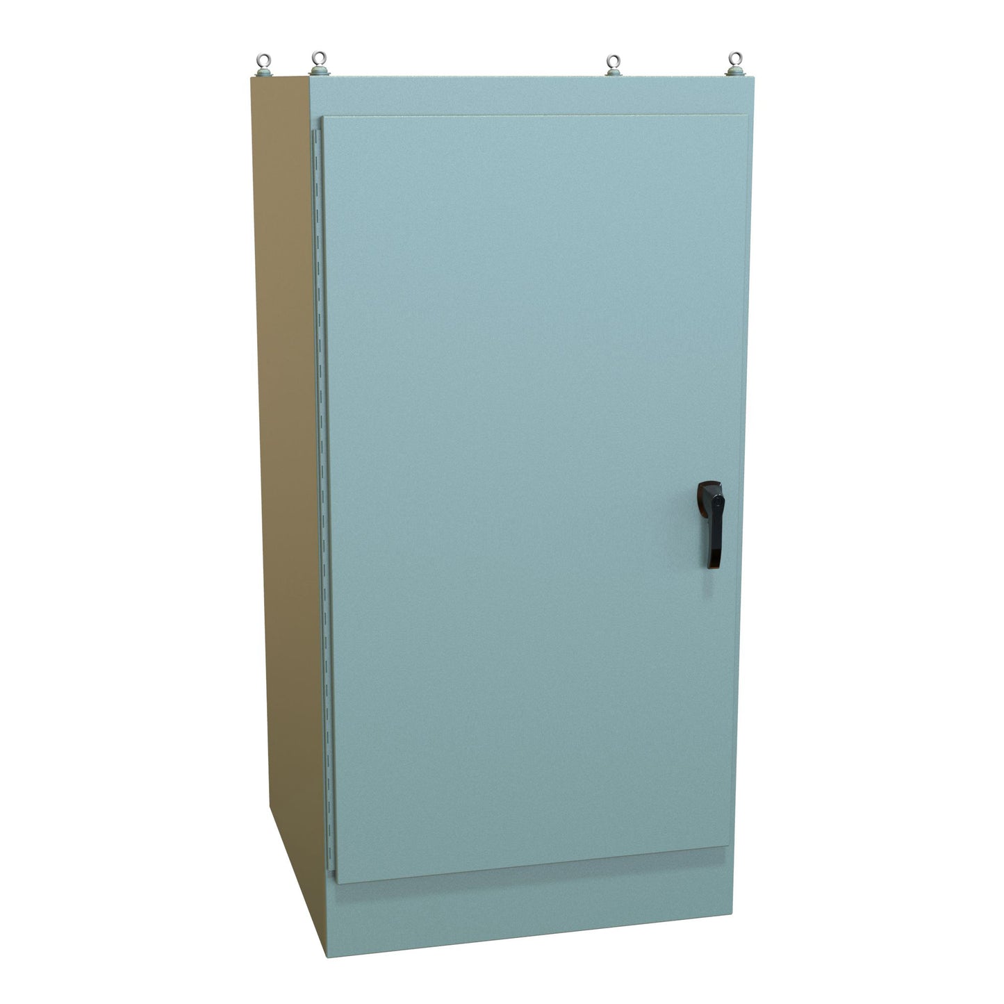 Hammond 1418YD36 N12 Freestanding Enclosure, Dual Access - 72" x 36" x 36" - Steel/Gray
