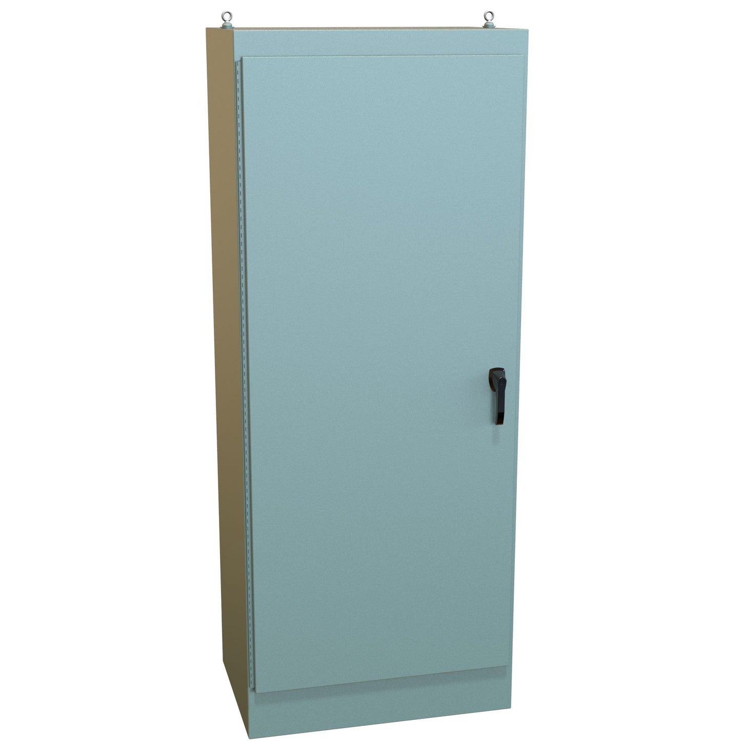 Hammond 1418YYD24 N12 Freestanding Enclosure, Dual Access - 90" x 36" x 24" - Steel/Gray