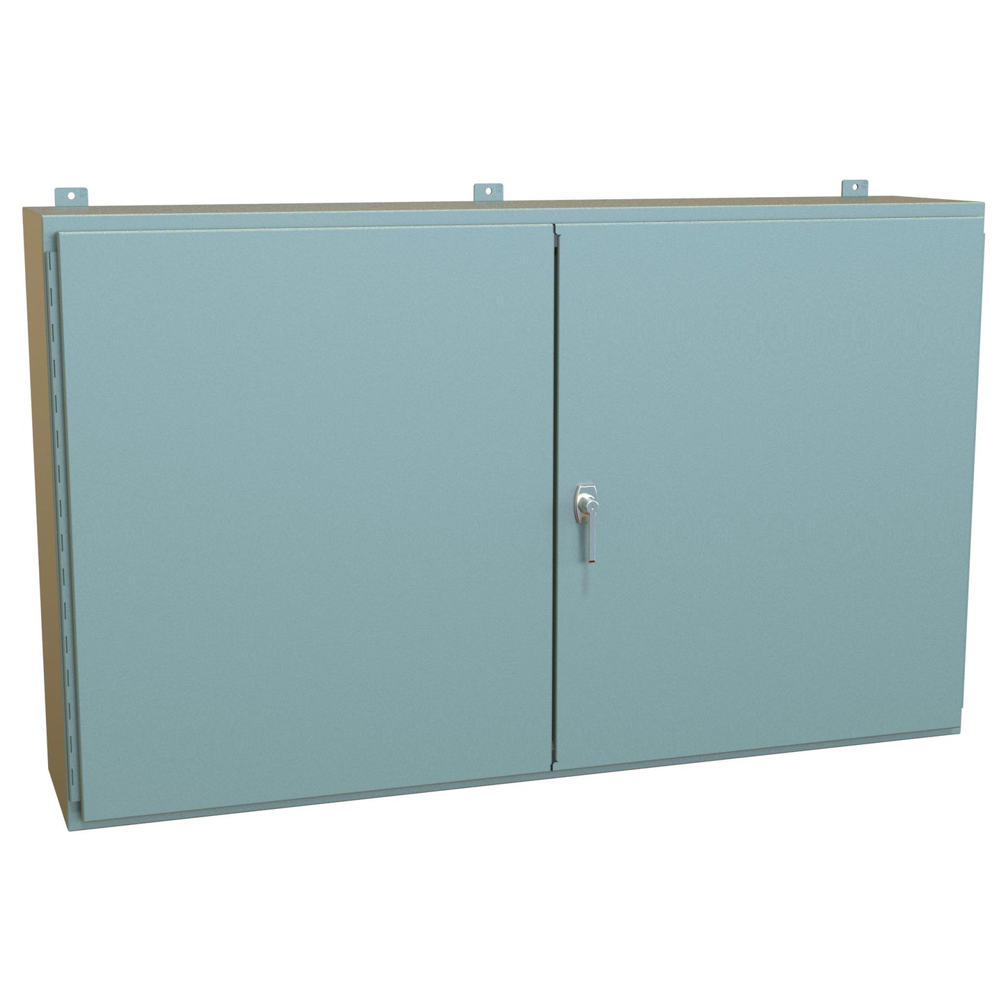 Hammond 1422UX12 N12 Double Door Wallmount Enclosure w/Panel - 36" x 60" x 12" - Steel/Gray