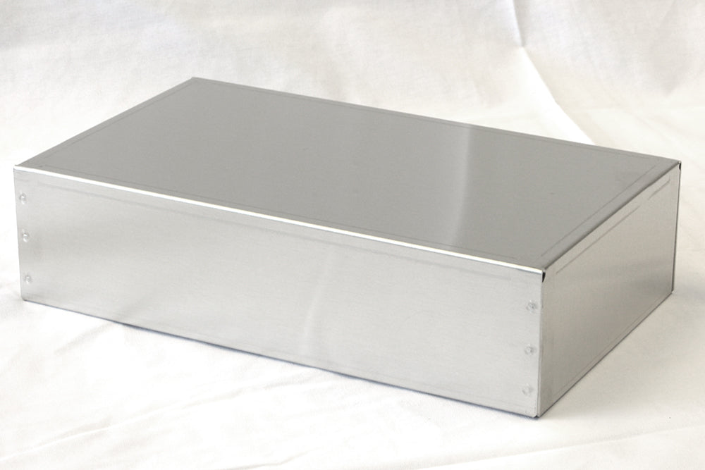 Hammond 1444-1273 Aluminum Chassis 12" x 7" x 3"