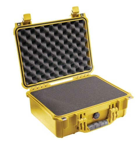Pelican 1450 Protector Case with Foam, Yellow (ID 14.66" x 10.24" x 6.12") Mfr# 1450-000-240