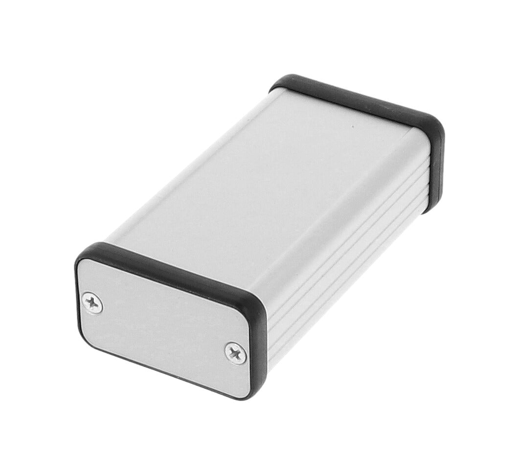 Hammond 1455D801 Extruded Aluminum Enclosure with Metal End Panels 3.15" x 1.77" x 0.98"