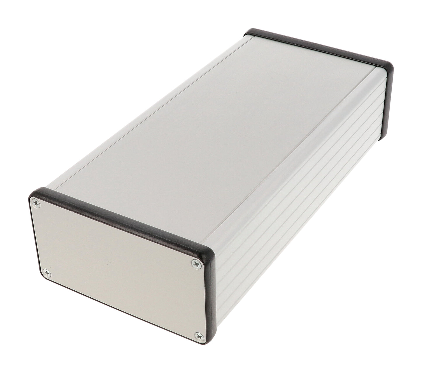 Hammond 1455N2201 Extruded Aluminum Enclosure with Metal End Panels 8.66" x 4.06" x 2.09"
