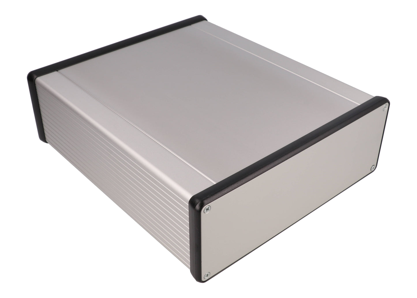 Hammond 1455U2201 Extruded Aluminum Enclosure with Metal End Panels 8.66" x 7.5" x 2.6"