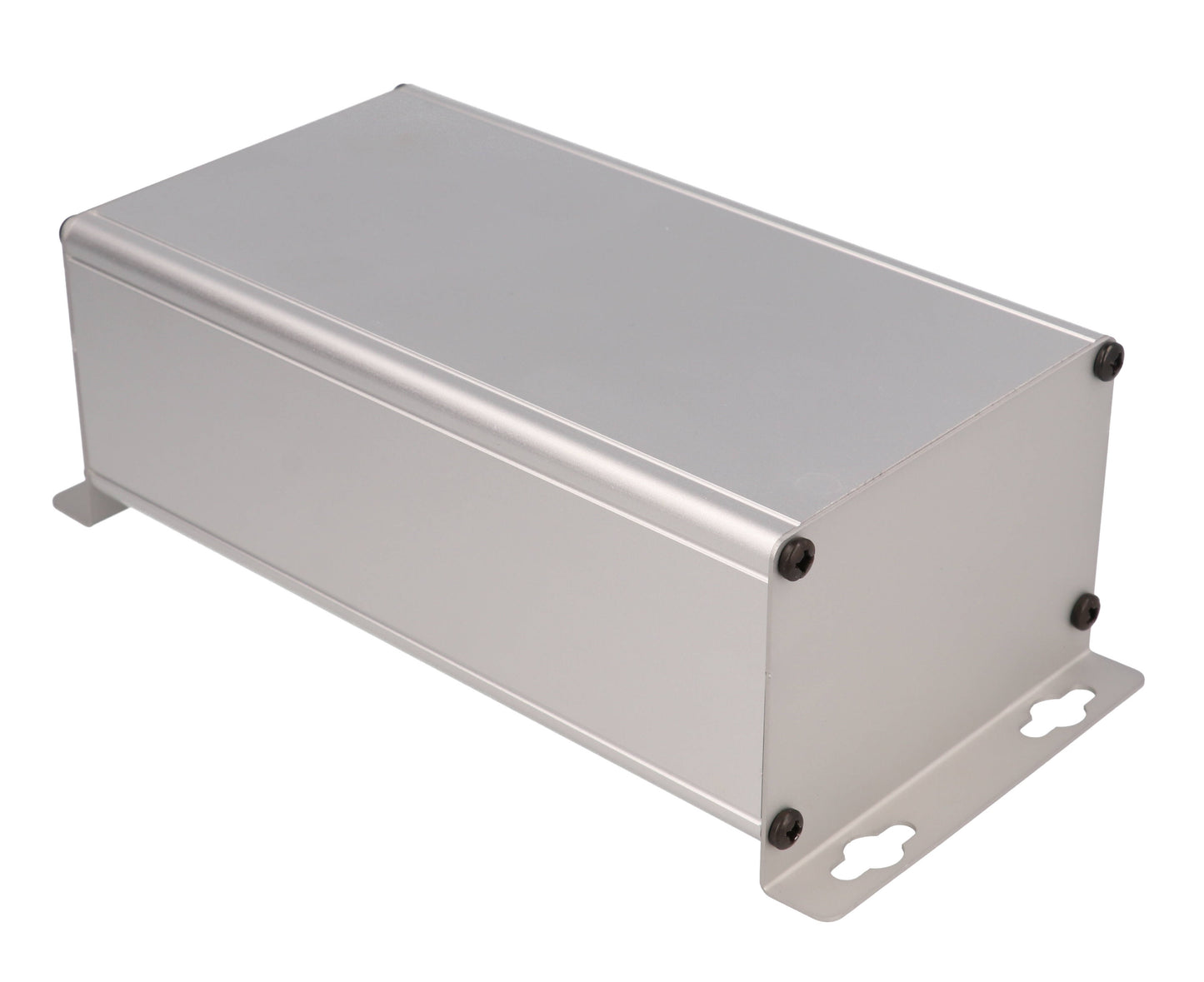 Hammond 1455ZT1601 Wallmount Extruded Aluminum Enclosure with L-Brackets 6.3" x 3.5" x 2.2"
