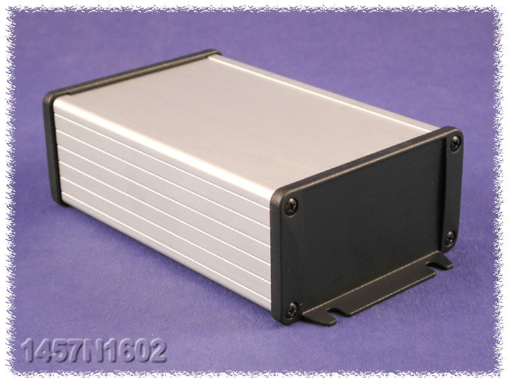 Hammond 1457N1602 Flanged Extruded Aluminum Watertight Enclosure (6.3" x 4.09" x 2.15")