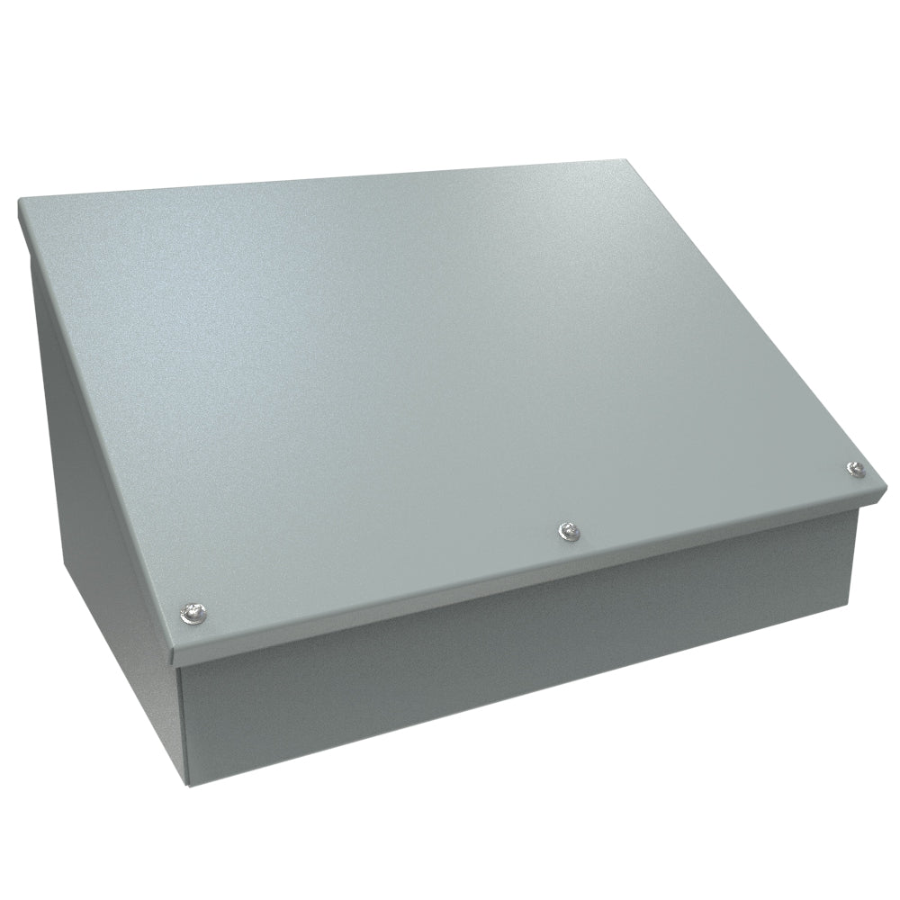Hammond 1488HJ9 N12 Consolet - 12" x 16" x 9.15" - Steel/Gray