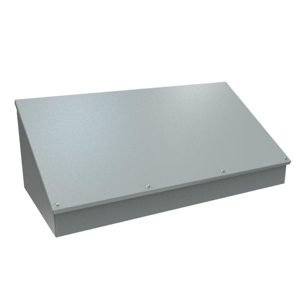 Hammond 1488JQ11 N12 Consolet - 16" x 30" x 11.15" - Steel/Gray
