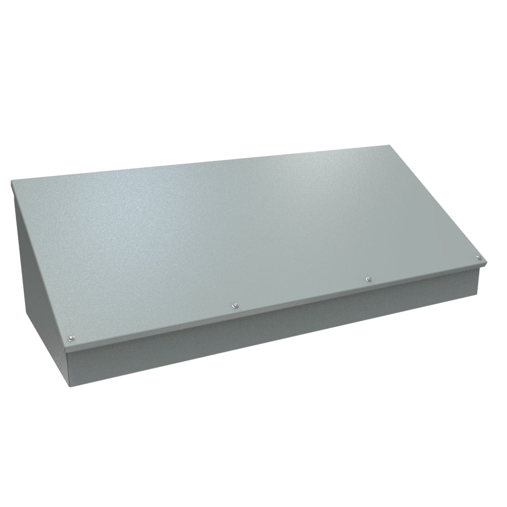 Hammond 1488JS11 N12 Consolet - 16" x 36" x 11.15" - Steel/Gray