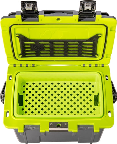 Pelican 14Q-1-DKGRYEGRN 14QT Dark Gray/Green Personal Cooler (ID 12.75"L x 7.25"W x 8.75"H)