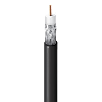 Belden RG59/U Type 75 Ohm 20AWG Solid Braid/Foil Shield 1505A CMG/FT4 HDTV (305M = Full Roll)