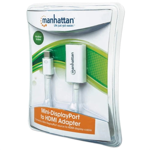 Manhattan 151399 Passive Mini Displayport to HDMI Adapter, Mini Displayport Male to HDMI Female, 1080p@60Hz